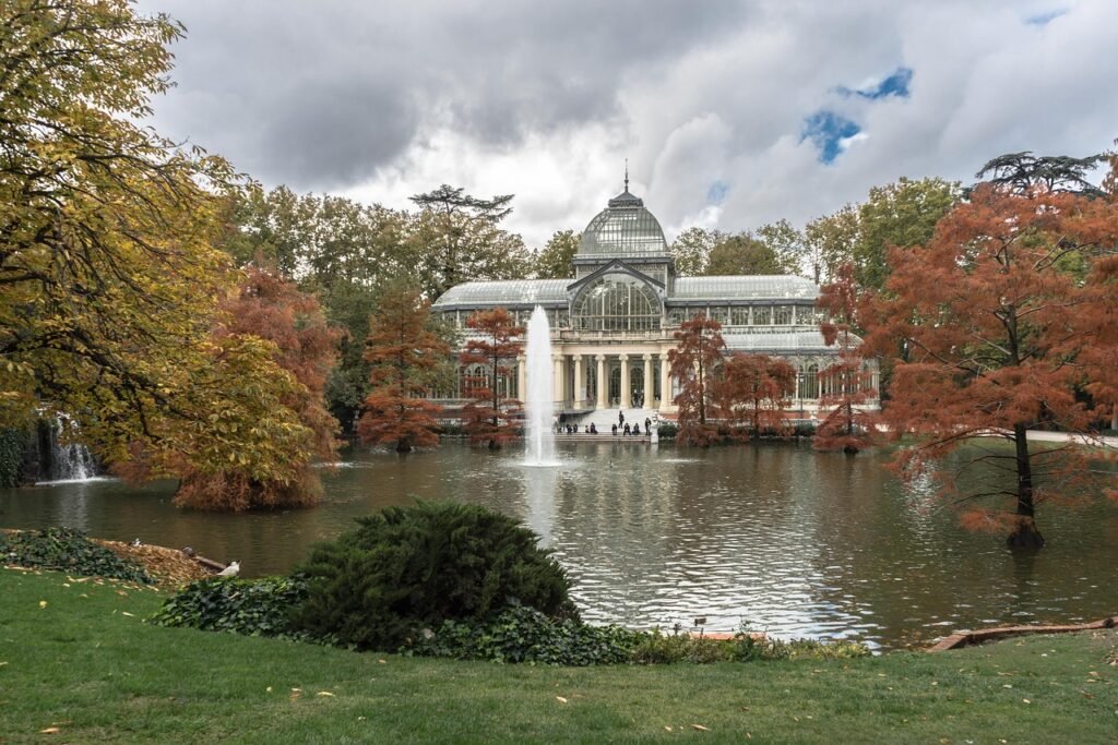 Palácio de Cristal, Parque do Retiro, Madrid, Espanha