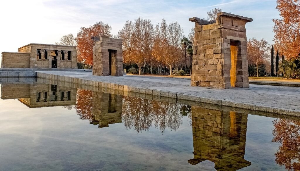 Templo Debod, Madrid, Espanha