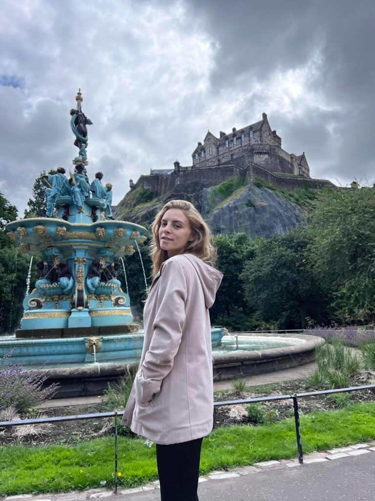 Princess Street Garden e Ross Fountain