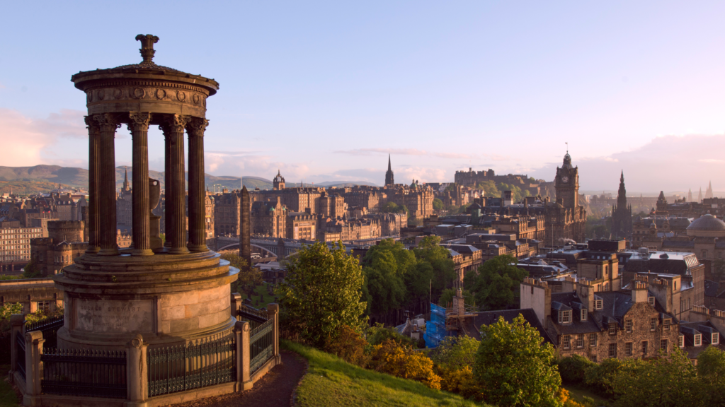 Calton Hill, Edimburgo, Escócia