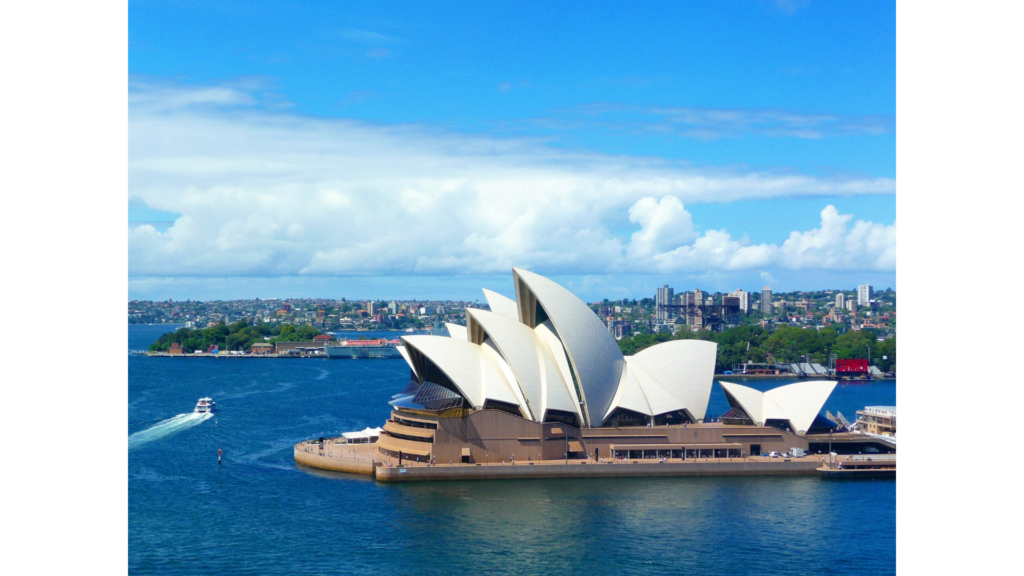 Cidade de Sidney na Australia